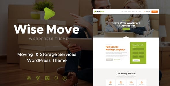 Wise Move | Relocation and Storage Services WordPress Theme Logo